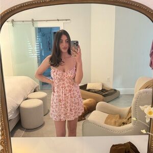 RUMORED Pink Floral Mini